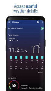 اسکرین شات برنامه Sense V2 Flip Clock & Weather 4