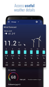 اسکرین شات 4 برنامه Sense V2 Flip Clock & Weather