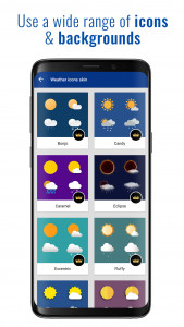اسکرین شات 6 برنامه Transparent clock and weather
