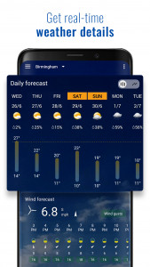 اسکرین شات برنامه Transparent clock and weather 4