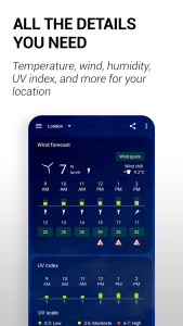 اسکرین شات 6 برنامه Transparent clock and weather