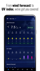 اسکرین شات 4 برنامه Transparent clock and weather