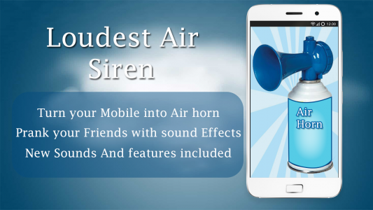 اسکرین شات برنامه Air Horn Sound - Loud Air Horn 3