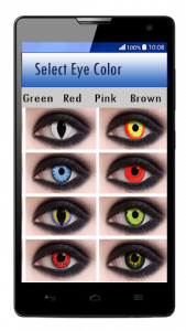 اسکرین شات برنامه Eye Color Changer – Eye Lens Photo Editor 4