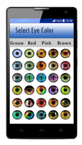 اسکرین شات برنامه Eye Color Changer – Eye Lens Photo Editor 8