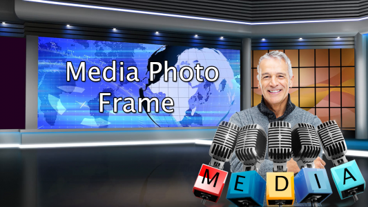 اسکرین شات برنامه Media Photo Editor – Press Conference Photo Frame 3