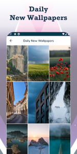 اسکرین شات برنامه WallWave - An ocean of HD wallpapers app 5