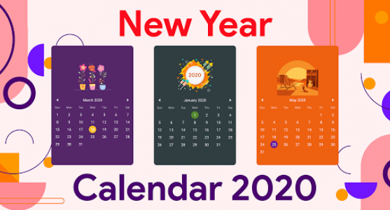 اسکرین شات برنامه Calendar 2020 - Diary, Holidays and Reminders 1