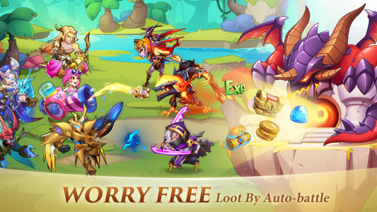 اسکرین شات 3 بازی Idle Heroes