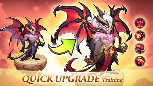 اسکرین شات 1 بازی Idle Heroes