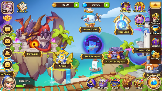 اسکرین شات بازی Idle Heroes 6