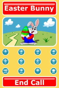 اسکرین شات برنامه Call Easter Bunny Voicemail Game 7