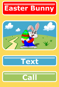 اسکرین شات برنامه Call Easter Bunny Voicemail Game 6