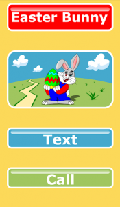 اسکرین شات برنامه Call Easter Bunny Voicemail Game 3