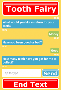 اسکرین شات بازی Call Tooth Fairy Voicemail Game 6