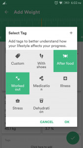 اسکرین شات برنامه Health & Fitness Tracker 6