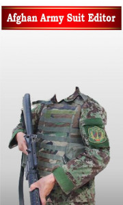 اسکرین شات برنامه Afghan army dress editor: commandos suit changer 3