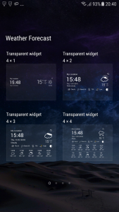 اسکرین شات 4 برنامه Weather Forecast