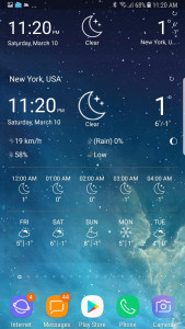 اسکرین شات 5 برنامه Weather Forecast