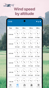 اسکرین شات برنامه Drone App: Forecast for UAV 4