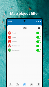 اسکرین شات 5 برنامه Drone App: Forecast for UAV