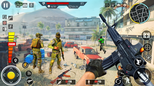 اسکرین شات برنامه Elite Commando Shooting Games 4