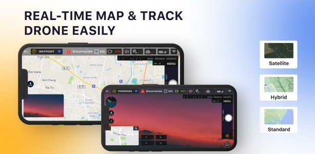 اسکرین شات 3 برنامه Fly Drone Camera Remote View