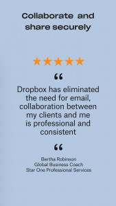 اسکرین شات 4 برنامه Dropbox: Secure Cloud Storage
