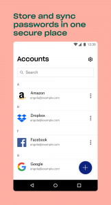 اسکرین شات 2 برنامه Dropbox Passwords – Manager