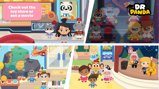 اسکرین شات برنامه Dr. Panda Town: Mall 5
