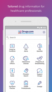 اسکرین شات برنامه Drugs.com Medication Guide 8