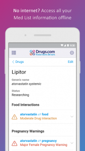 اسکرین شات برنامه Drugs.com Medication Guide 7