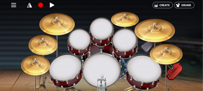 اسکرین شات برنامه Drum Live: Real drum 6