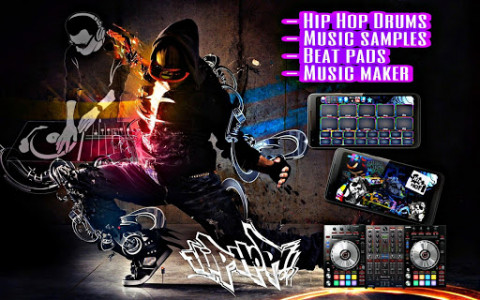 اسکرین شات برنامه Hip Hop Beat Pad 8