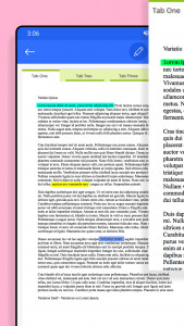 اسکرین شات 1 برنامه Draw on PDF - PDF Handwrite