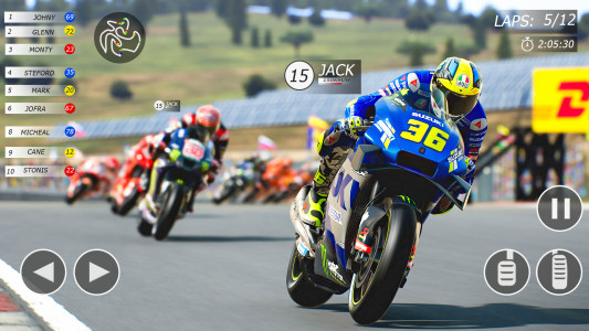 اسکرین شات 1 بازی Moto Bike Traffic Racing Games