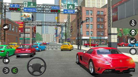اسکرین شات بازی Car School Driving Games 3D 4