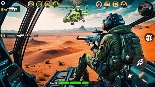 اسکرین شات بازی Gunship War Total Battle 2