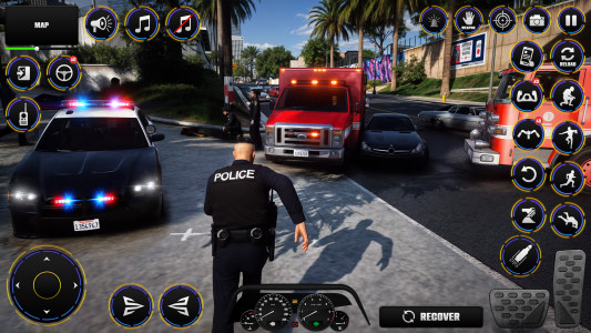 اسکرین شات 4 بازی Open World Police Simulator