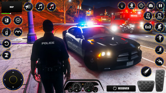 اسکرین شات 3 بازی Open World Police Simulator