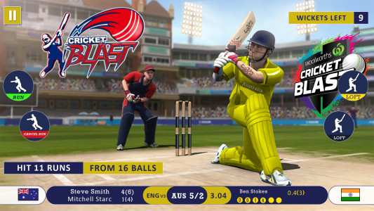 اسکرین شات بازی World Cricket Games Offline 1