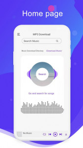 اسکرین شات برنامه Free music Downloader - Download MP3 Music 2