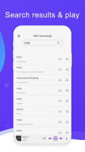 اسکرین شات برنامه Free music Downloader - Download MP3 Music 5