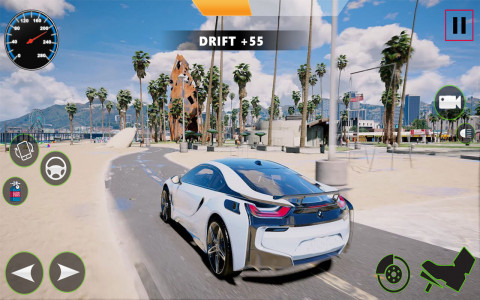 اسکرین شات بازی Car Drive & Drift Simulator i8 5