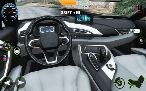 اسکرین شات بازی Car Drive & Drift Simulator i8 2