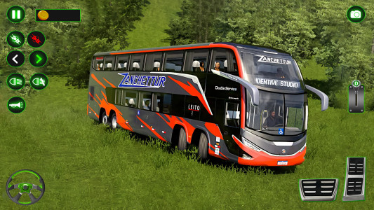اسکرین شات 3 بازی US Bus driving bus Driver 3D