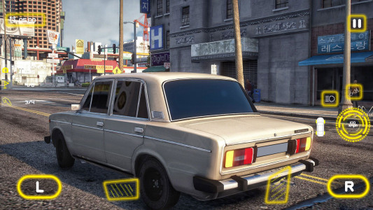 اسکرین شات بازی Extreme City Car Drive Simulator: Vaz 2016 1