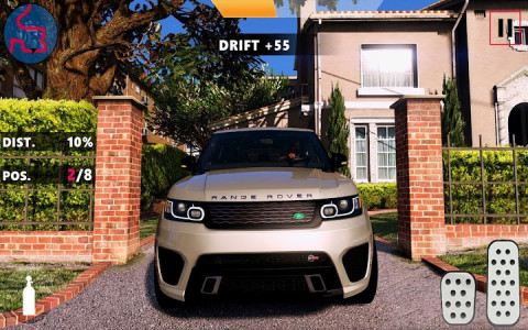 اسکرین شات برنامه Extreme Car Driving Simulator : Range Rover Drift 1