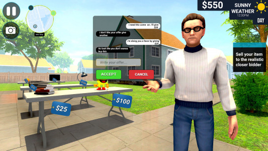 اسکرین شات بازی Storage Auction Shop Simulator 5