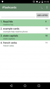 اسکرین شات برنامه FreezingBlue Flashcards (Lite) 3